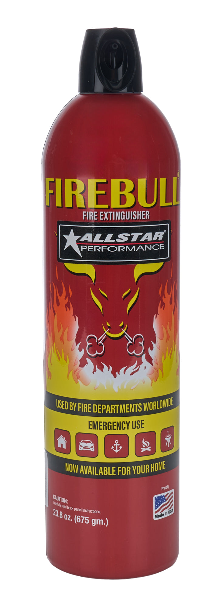Allstar Performance ALL10504 Wet Chemical Fire Extinguisher, Class AB, 1:B Rated, 23.8 oz