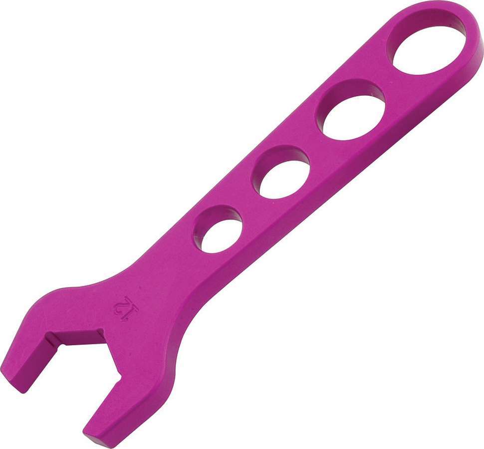 Allstar Performance Aluminum -12AN Single-End Wrench, Purple Anodized – ALL11112