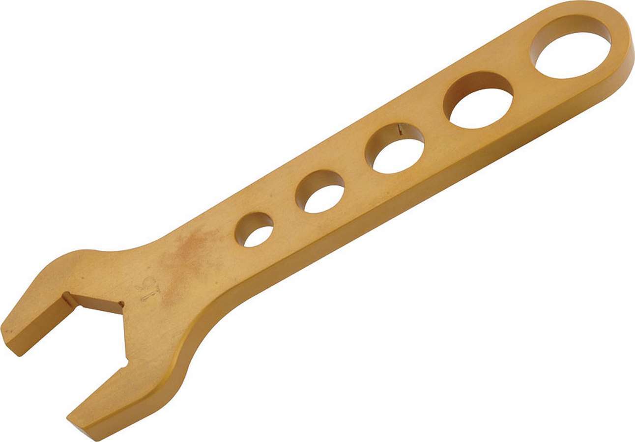 Allstar Performance Aluminum -16AN Single-End Wrench, Gold Anodized, Part Number ALL11116