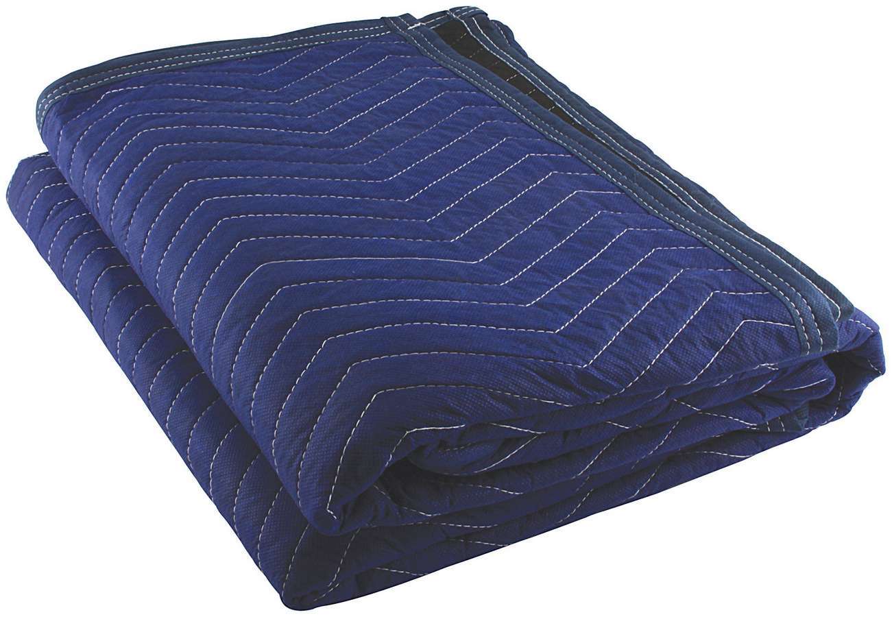 ALLSTAR PERFORMANCE ALL12013 Moving Blanket, 72 x 80 Inch Quilted Blue