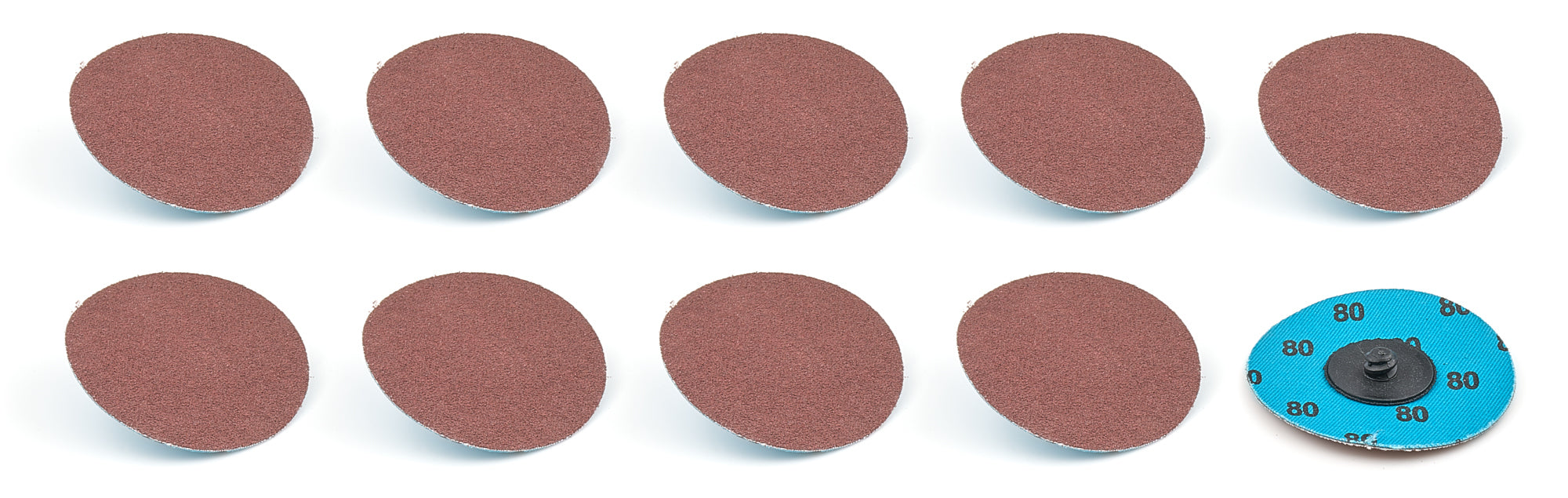 Allstar Performance ALL12111 Twist-Lock Sanding Discs, 3-Inch, 80 Grit, 10-Pack