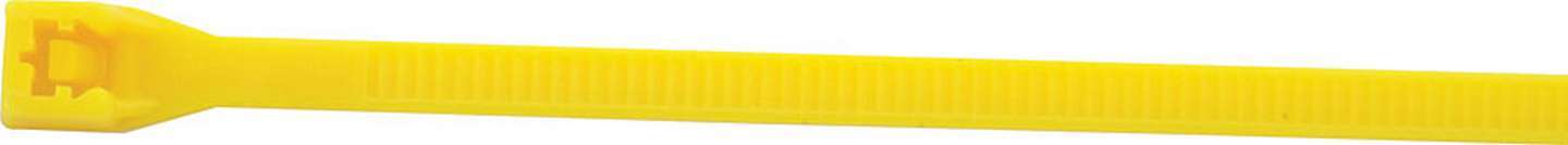 Allstar Performance ALL14136 Yellow Nylon Cable Ties, 7.25-Inch, Set of 100