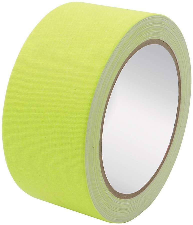 ALLSTAR PERFORMANCE ALL14148 Fluorescent Yellow Gaffers Tape, 2 in x 45 ft