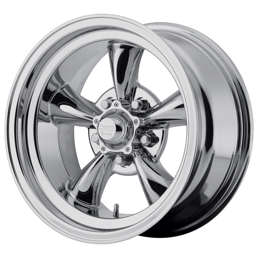 American Racing Wheels VN6055665 Torq Thrust D Chrome Wheel, 15 x 6 Inches, 5 x 4.50-Inch Bolt Pattern