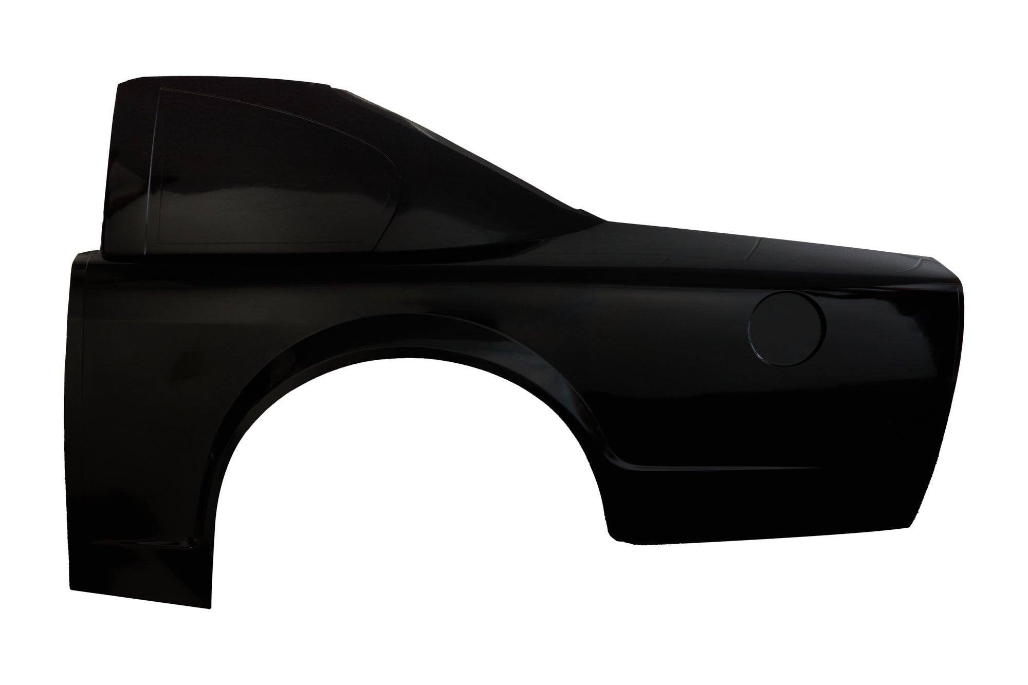 Aluminum Racing Products Quarter Panels Quater Panel Left Black 10320LB