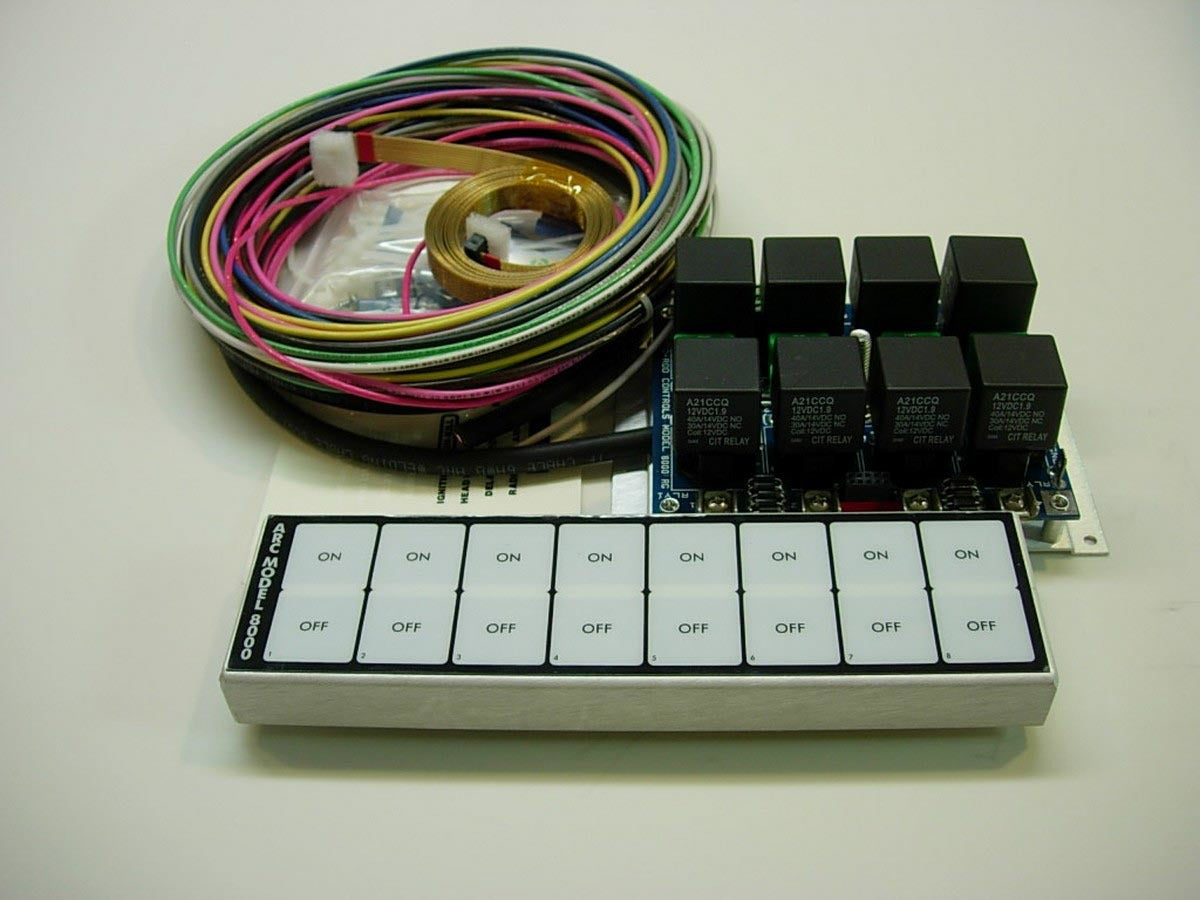 Auto Rod Controls Interior Accessory In-Dash Control Module 8000D