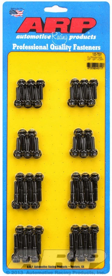 Auto Racing Products Engine Component Valve Cover Bolt Kit 12pt - Duramax 6.6L LB7 100-7531