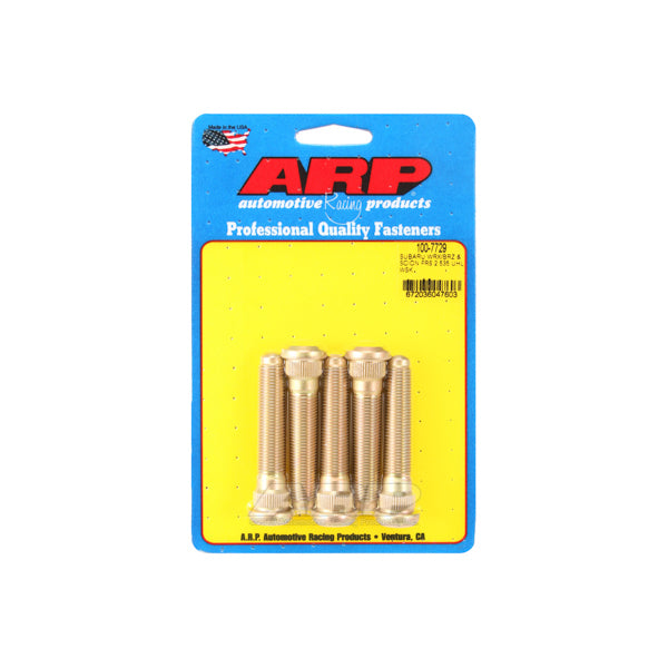 Auto Racing Products Wheel Accessory 12mm x1.25 x 2.535 Wheel Stud Kit (5pk) Subaru 100-7729
