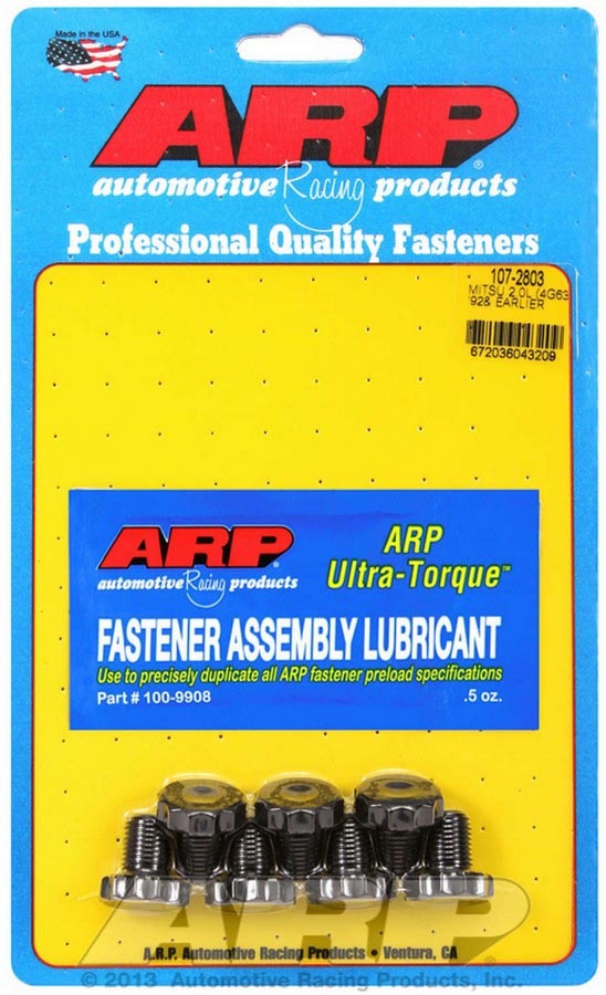 Auto Racing Products Wheel Accessory Flywheel Bolt Kit - Mitsubishi 2.0L 4G63 EVO 107-2803