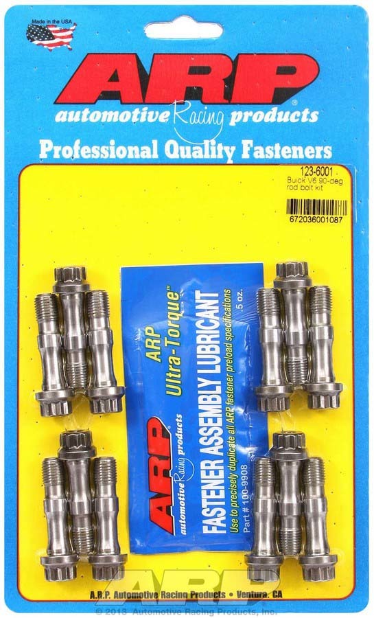 Auto Racing Products Automotive Hardware Buick Rod Bolt Kit - 90 Deg. 1.500 UHL 123-6001