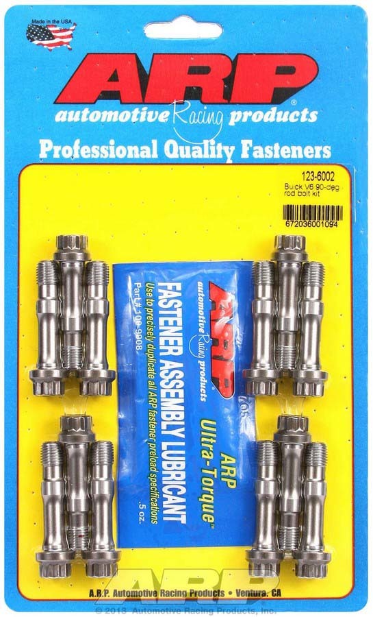 Auto Racing Products Automotive Hardware Buick Rod Bolt Kit - 90 Deg. 1.700 UHL 123-6002