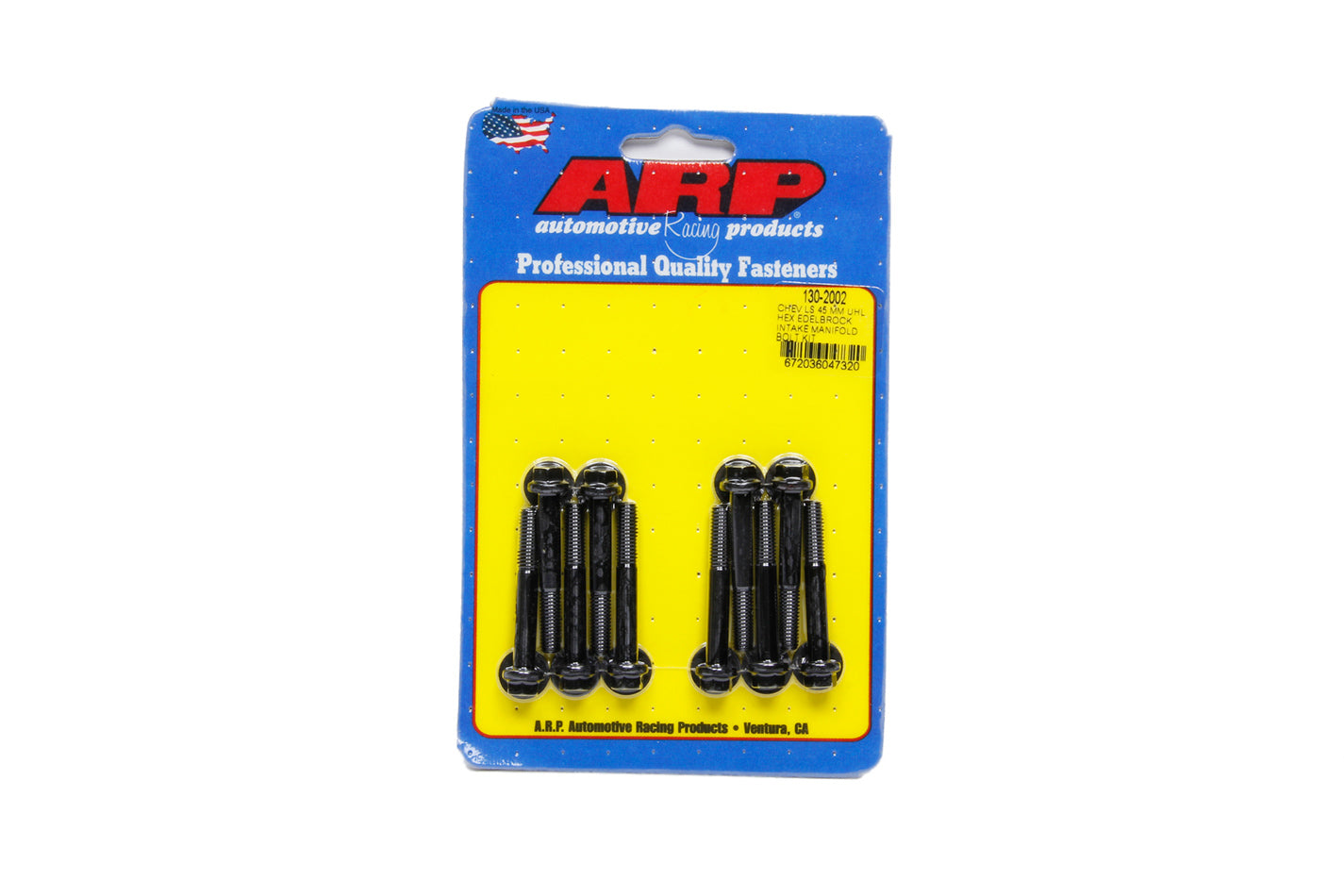 Auto Racing Products Engine Component Intake Manifold Bolt Kit GM LS w/Edelbrock Intake 130-2002