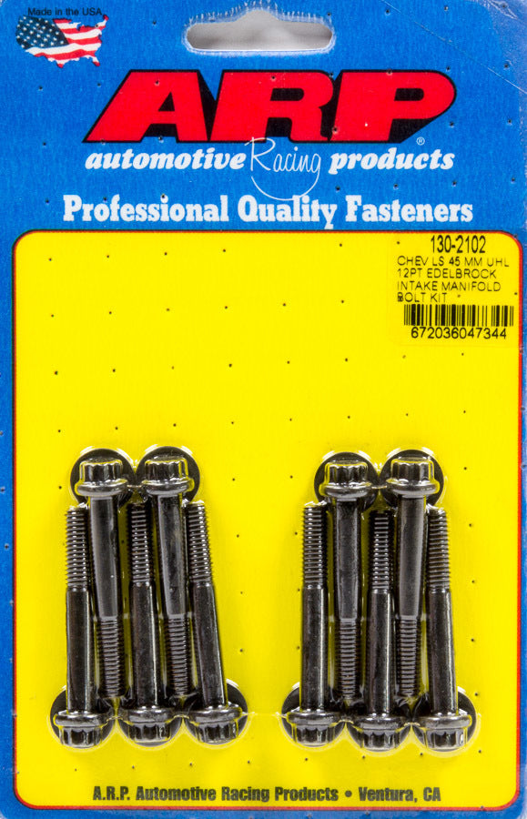 Auto Racing Products Engine Component Intake Manifold Bolt Kit GM LS w/Edelbrock Intake 130-2102