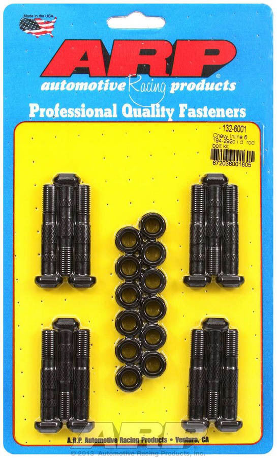 Auto Racing Products Automotive Hardware Chevy Rod Bolt Kit - Inline 6 132-6001
