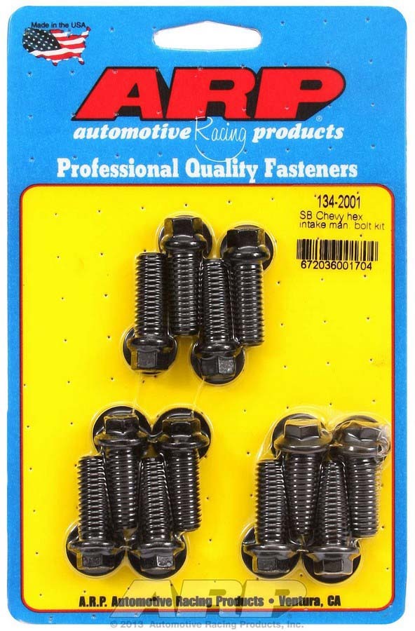 Auto Racing Products Engine Component SBC Intake Bolt Kit 134-2001