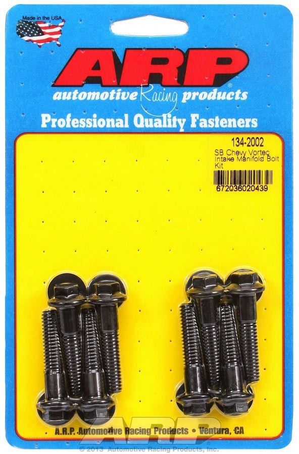 Auto Racing Products Engine Component SBC Intake Bolt Kit 134-2002