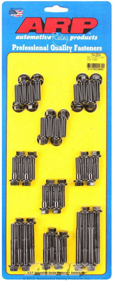 Auto Racing Products Engine Component SBC Intake Bolt Kit 6pt. 134-2004