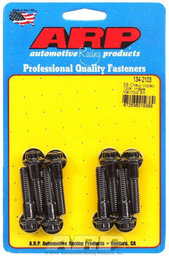 Auto Racing Products Engine Component SBC Intake Bolt Kit 134-2103