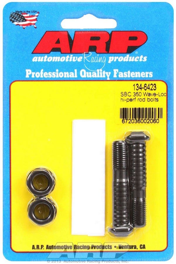 Auto Racing Products Automotive Hardware SBC Rod Bolt Kit - Fits 305/307/350 (2-Pack) 134-6423