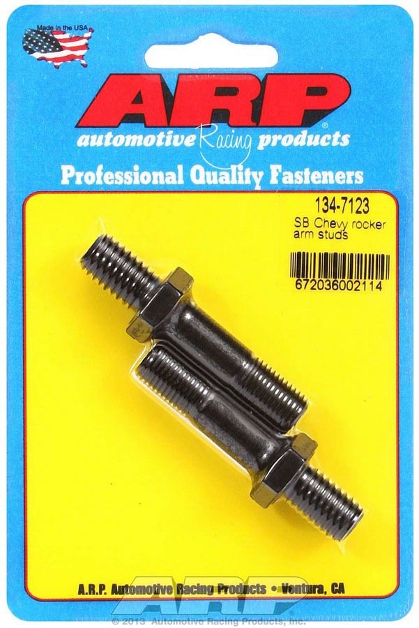 Auto Racing Products Rocker Arm Fastener Kits SBC Rocker Arm Stud Kit 7/16 (2) 134-7123