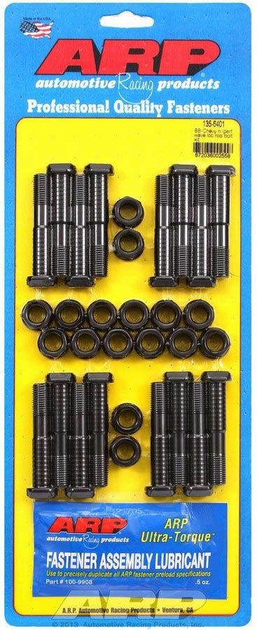 Auto Racing Products Automotive Hardware BBC Rod Bolt Kit - Fits 454-502 w/7/16 135-6401