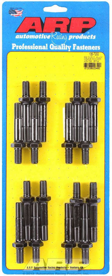 Auto Racing Products Rocker Arm Fastener Kits BBC Rocker Arm Stud Kit 7/16 (16) 135-7202