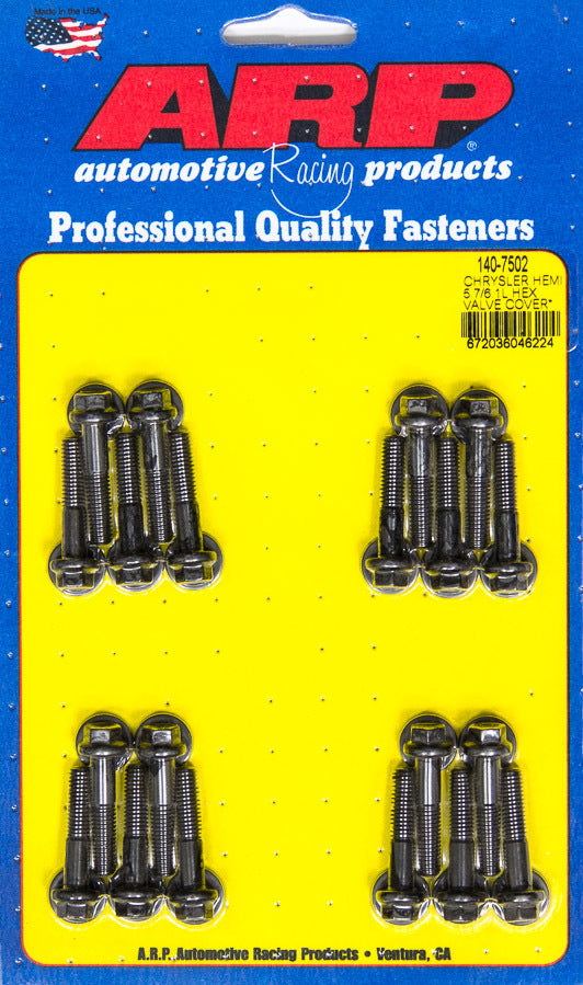 Auto Racing Products Engine Component Valve Cover Bolt Kit 6pt Mopar 5.7/6.1L Hemi 140-7502