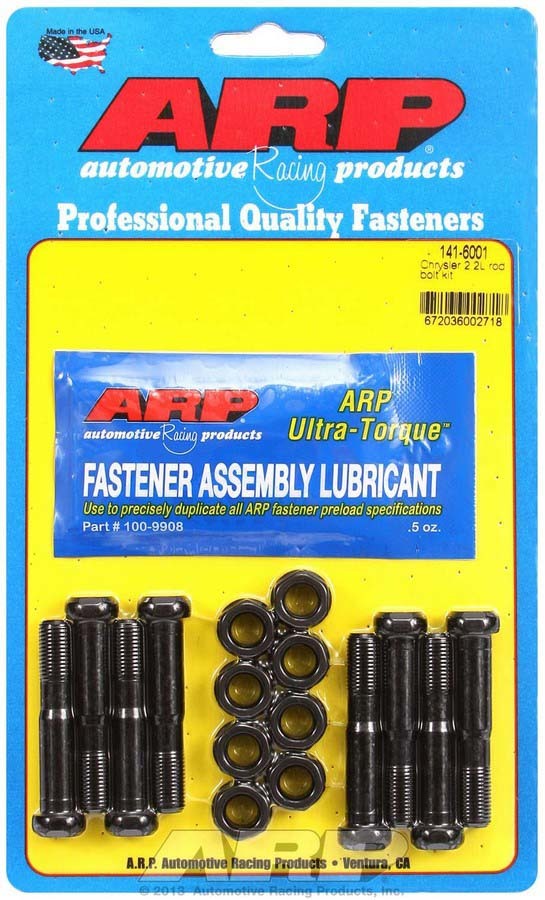 Auto Racing Products Automotive Hardware Mopar Rod Bolt Kit - Fits 2.2L 141-6001