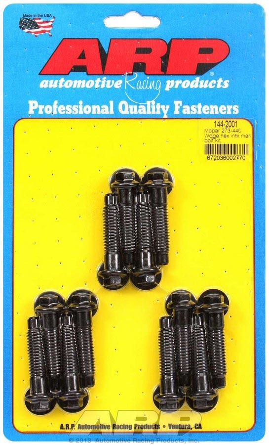 Auto Racing Products Engine Component Mopar Intake Bolt Kit 144-2001