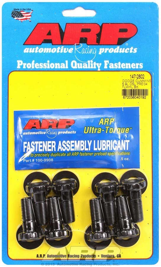 Auto Racing Products Wheel Accessory Flywheel Bolt Kit Dodge 5.9L Cummins Diesel 147-2802