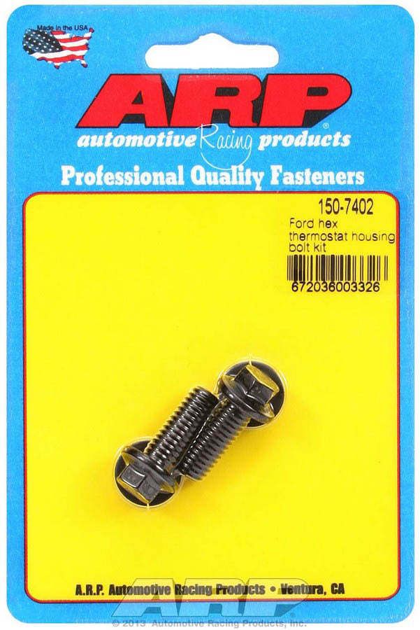 Auto Racing Products Automotive Hardware Ford Thermostat Housing Bolt Kit - 6pt. 150-7402