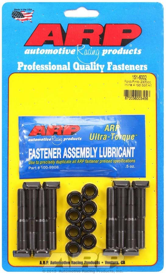 Auto Racing Products Automotive Hardware Ford Rod Bolt Kit - Fits 2300cc Inline 4 151-6002