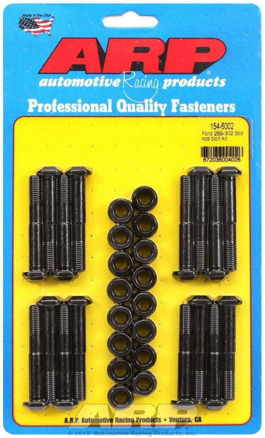 Auto Racing Products Automotive Hardware SBF Rod Bolt Kit - Fits 289-302 154-6002