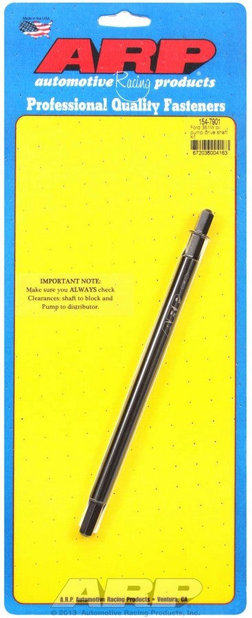 Auto Racing Products Drivetrain Component SBF Oil Pump Driveshaft 154-7901