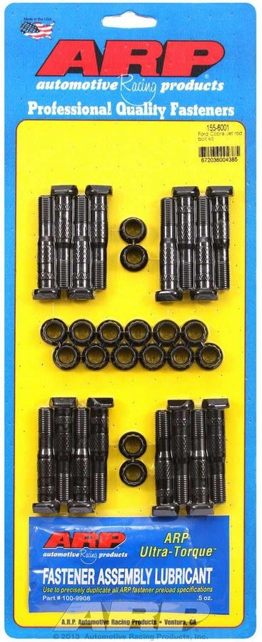 Auto Racing Products Automotive Hardware BBF Rod Bolt Kit - Fits 428 Cobra Jet 155-6001