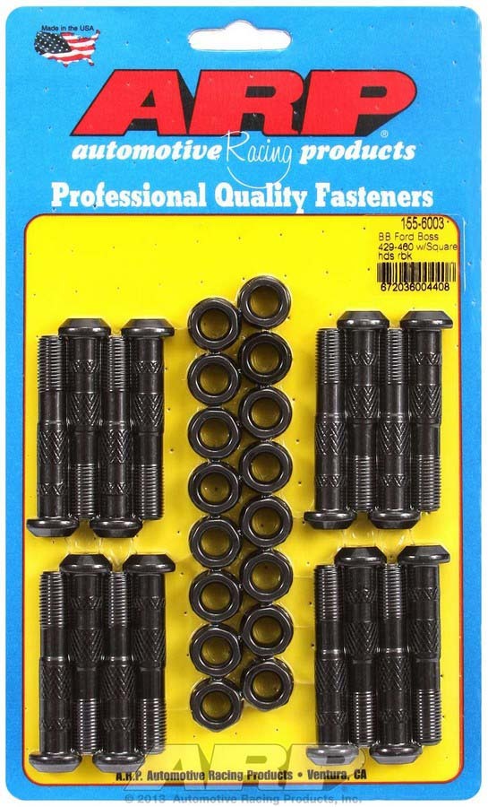 Auto Racing Products Automotive Hardware BBF Rod Bolt Kit - Fits 429-460 155-6003