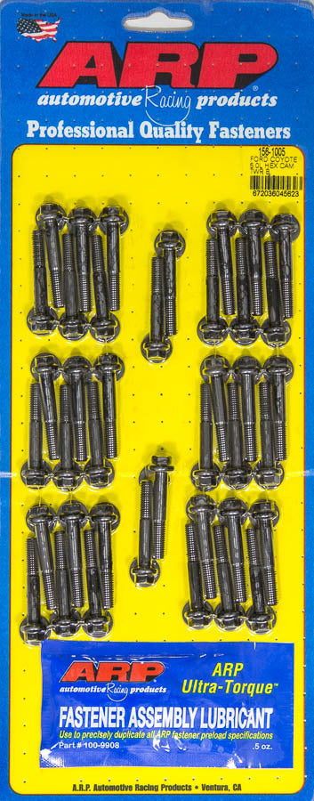 Auto Racing Products Engine Component Cam Tower Bolt Kit Ford 5.0L Coyote 6pt 6mmx1.0 156-1005