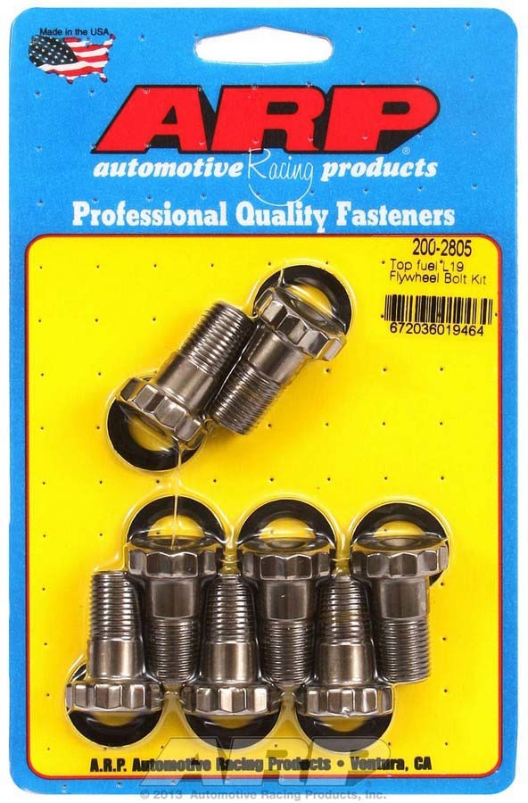 Auto Racing Products Wheel Accessory Top Fuel Flywheel Bolt Kit - L19 200-2805