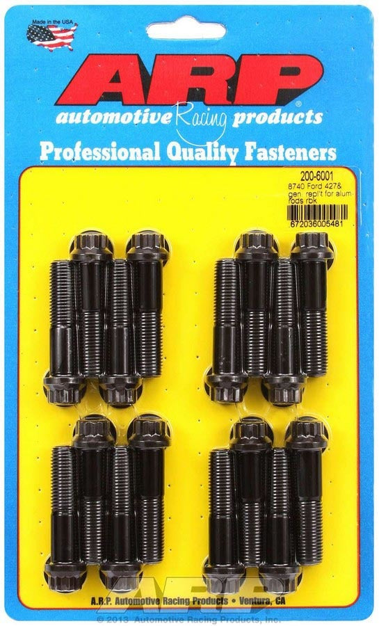 Auto Racing Products Automotive Hardware Replacement Rod Bolt Kit 7/16 (16) 200-6001