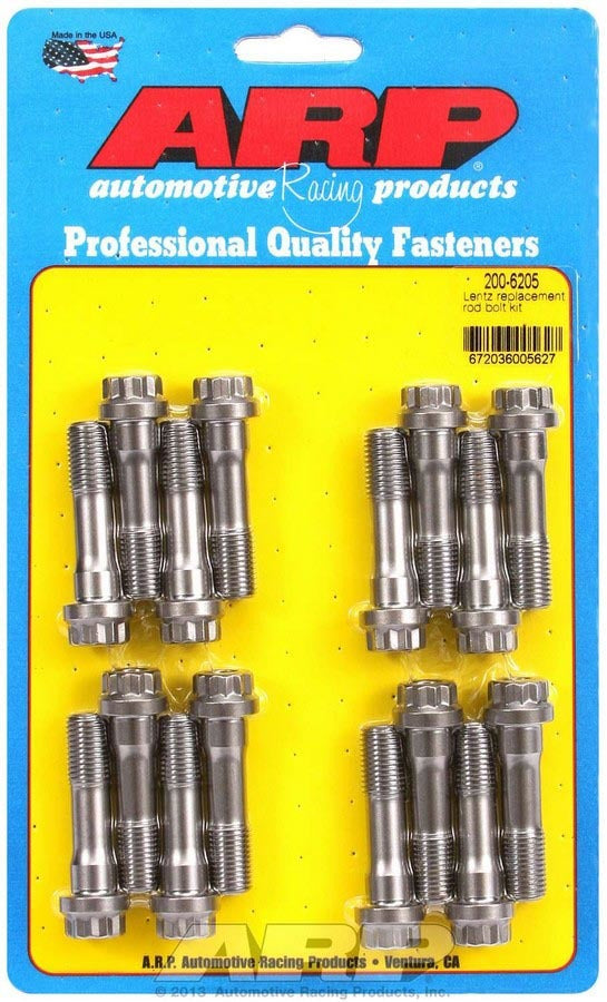 Auto Racing Products Automotive Hardware Replacement Rod Bolt Kit 7/16 (16) 200-6205