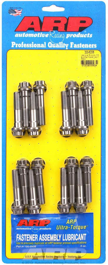 Auto Racing Products Automotive Hardware Replacement Rod Bolt Kit 7/16 (16) 200-6206