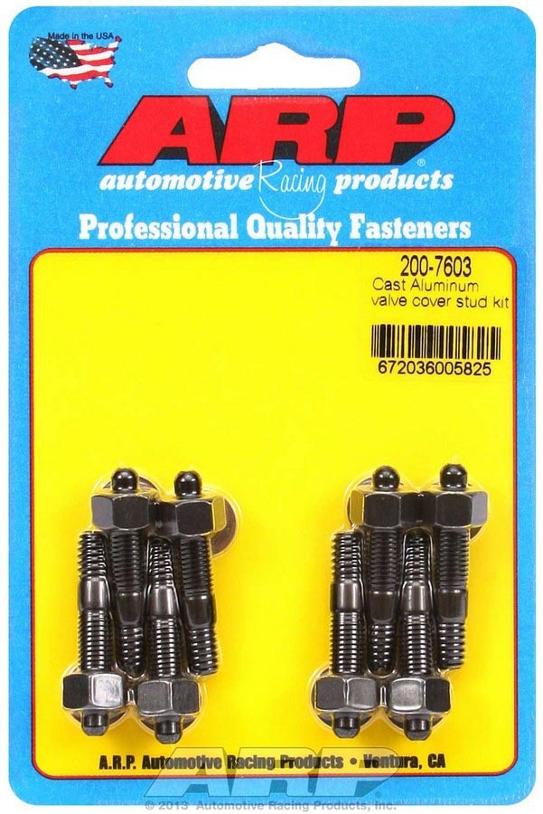 Auto Racing Products Engine Component Valve Cover Stud Kit 1/4 6pt. (8) 200-7603