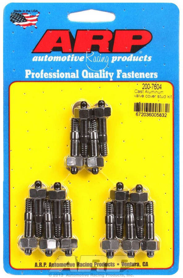 Auto Racing Products Engine Component Valve Cover Stud Kit 1/4 6pt. (14) 200-7604