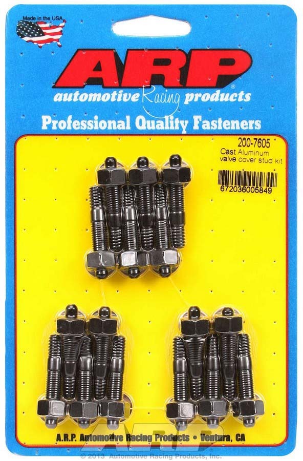 Auto Racing Products Engine Component Valve Cover Stud Kit 1/4 6pt. (16) 200-7605