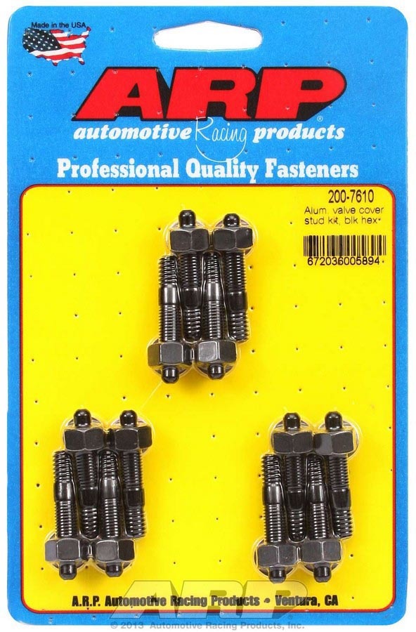 Auto Racing Products Engine Component Valve Cover Stud Kit 1/4 6pt. (12) 200-7610