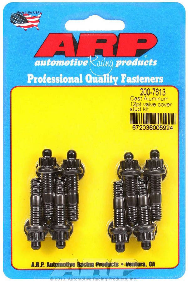 Auto Racing Products Engine Component Valve Cover Stud Kit 1/4 12pt. (8) 200-7613