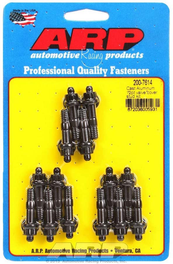 Auto Racing Products Engine Component Valve Cover Stud Kit 1/4 12pt. (14) 200-7614