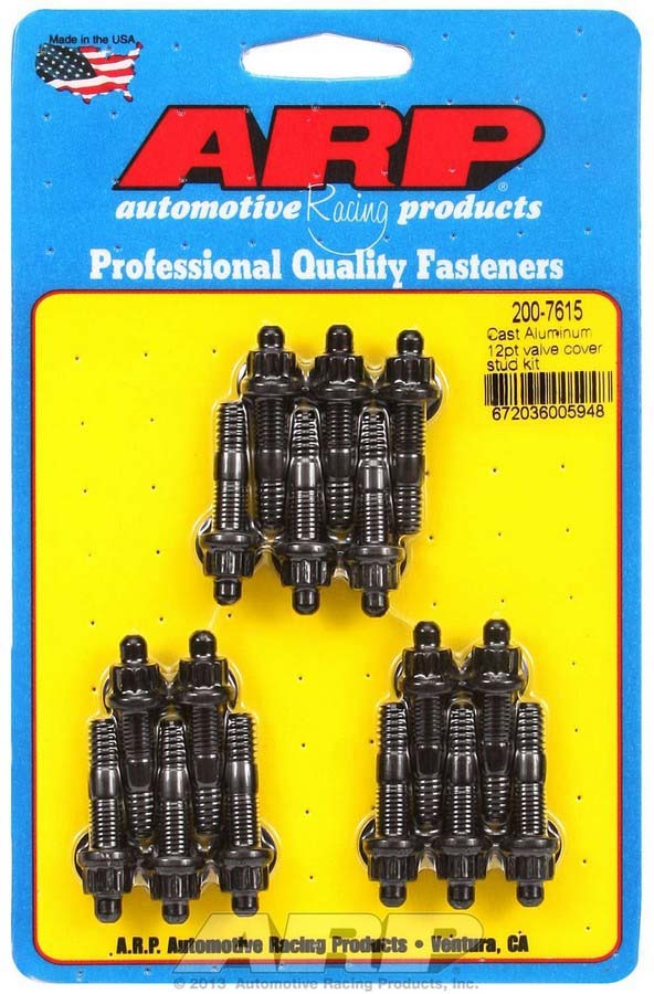 Auto Racing Products Engine Component Valve Cover Stud Kit 1/4 12pt. (16) 200-7615