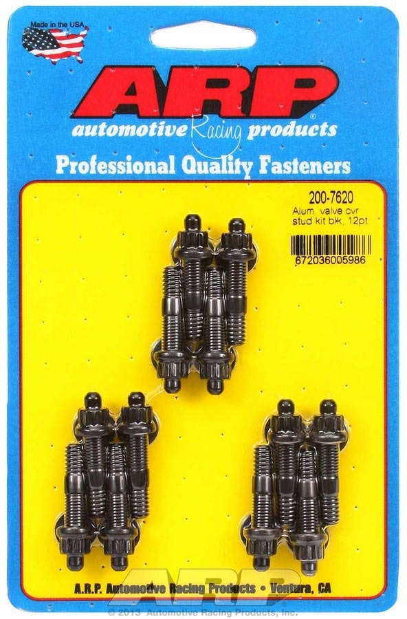 Auto Racing Products Engine Component Valve Cover Stud Kit 1/4 12pt. (12) 200-7620