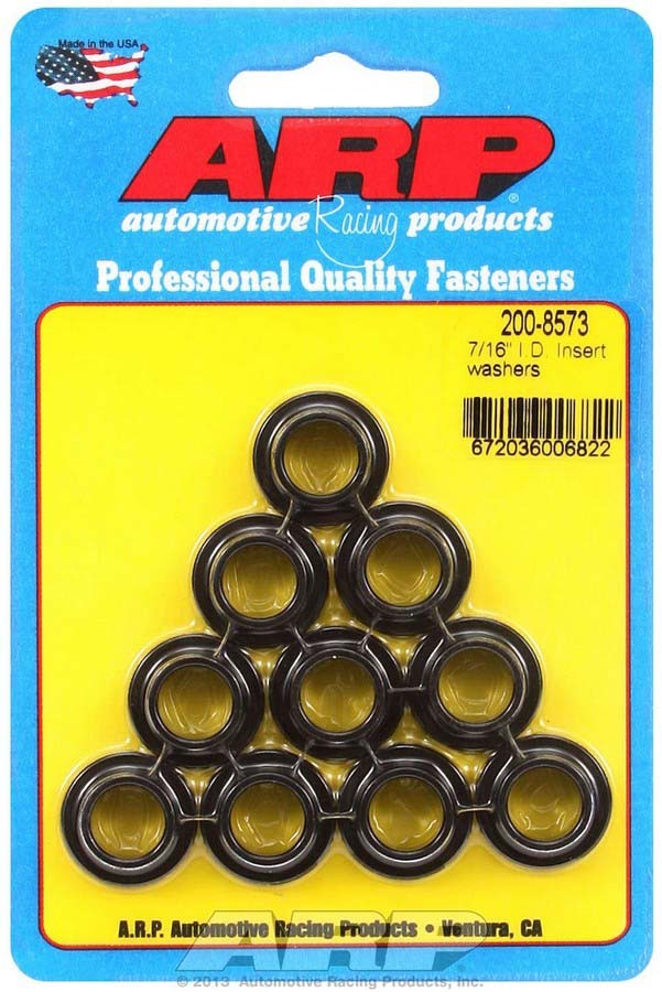 Auto Racing Products Automotive Hardware Insert Washers - 7/16 ID (10) 200-8573